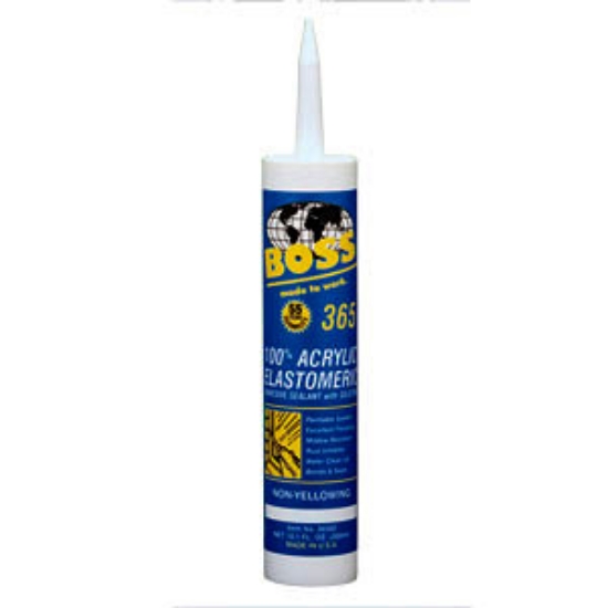 Picture of Accumetric BOSS (R) 365 White Acrylic Elastomeric Caulk 02831WH10 13-0768                                                    