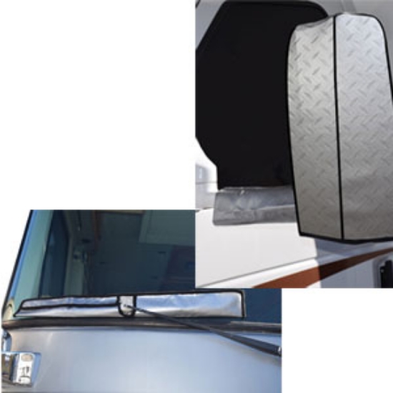 Picture of ADCO  Mirror & Wiper Blade Cover Set 2378 01-0159                                                                            