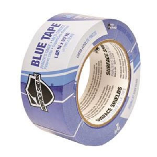 Picture of AP Products  1" X 180' Painters Grade Blue Masking Tape 022-BT1180 04-0413                                                   