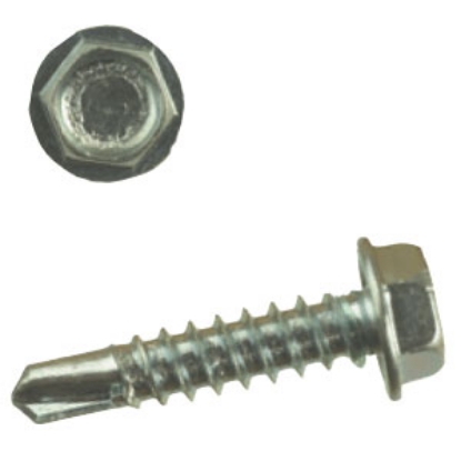 Picture of AP Products  100-Pack 1-1/2"L Hex Washer Head Screw 012-DP1008X1.5 69-0050                                                   