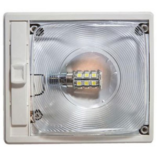 Picture of Arcon  Bright White LED Ceiling Single Interior Light w/Clear Lens 20667 18-0840                                             