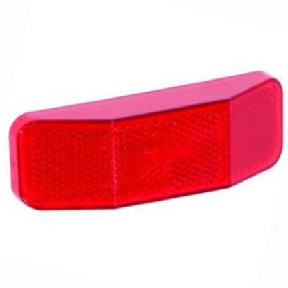 Picture of Bargman  Red Side Marker Light Lens For Bargman 99 Series 34-99-010 18-0421                                                  