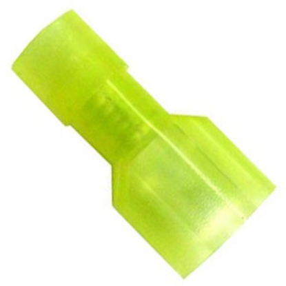 Picture of Battery Doctor  100-Pack 12-10 Ga 1/4" Fully Insulated Male QD Terminal 80258 19-3620                                        