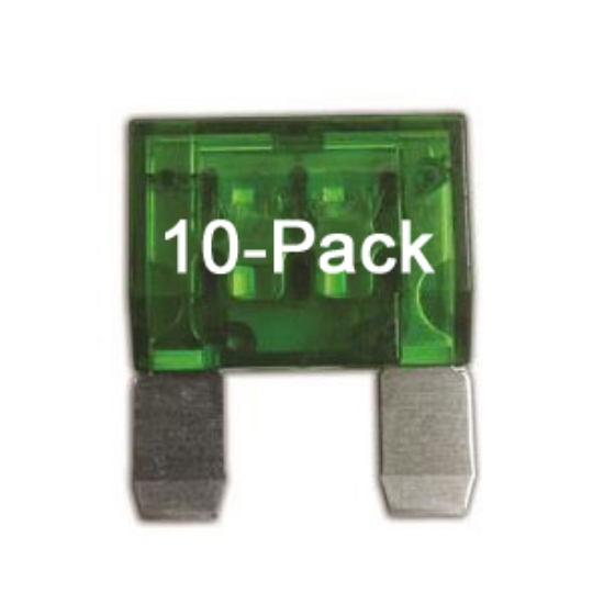 Picture of Battery Doctor  10-Pack 20A Maxi Yellow Blade Fuse 24520-10 19-3589                                                          