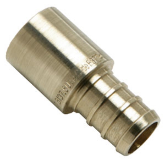 Picture of BestPEX  1/2" PEX x 1/2" MSWT Brass Fresh Water Straight Fitting 51190 72-0836                                               