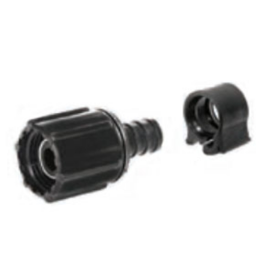 Picture of BestPEX PEXLock 3/8" PEX x 1/2" FPT Swivel End Nut Fresh Water Adapter Fitting 30874 88-9216                                 