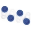 Picture of Camco  4-Pack Blue & White Plastic Fabric Grommet 51344 03-1455                                                              