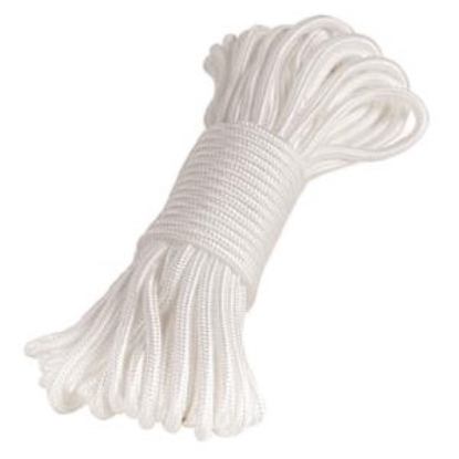 Picture of Camco  50'L Medium Duty White Polypropylene Rope 51350 69-8565                                                               