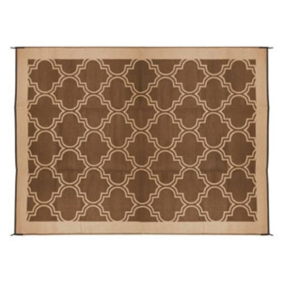 Picture of Camco  9' x 12'  Brown/ Tan Camping Mat 42857 01-0741                                                                        