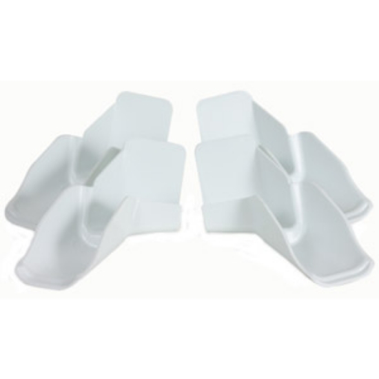 Picture of Camco  White Plastic Drip Rail Gutter Spout 42134 20-2537                                                                    