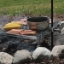 Picture of Campfire Grill Original Extended Arm Style Campfire Grill 1054 69-0748                                                       