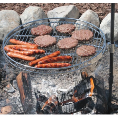 Picture of Campfire Grill PinLock Extended Arm Style Campfire Grill 1030 69-0747                                                        