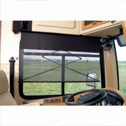 Picture of Carefree Power SideVisor (TM) 26" Power Side Visor w/ RH Motor Window Shade YR026ZD36R-RP 01-2847                            