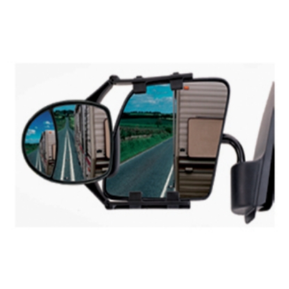 Picture of CIPA  Clip-On Dual-View Towing Mirror 11953 23-0325                                                                          