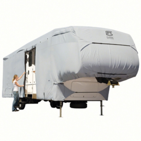 Picture of Classic Accessories PermaPRO (TM) Polyester Water Resistant RV Cover For 37-41' 5th Wheel Trailers 80-187-191001-00 01-0258  