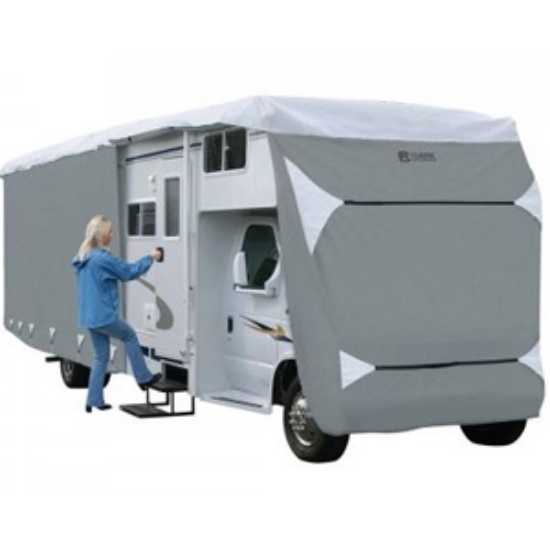 Picture of Classic Accessories PolyPRO (TM) 3 Polyester Water Resistant RV Cover For 35-38' Class C Motorhomes 80-345-203101-RT 01-0837 