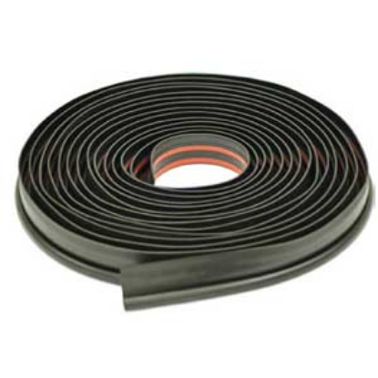 Picture of Clean Seal Flip-N-Seal Black 75'L P-Type Seal w/Wiper ZJR-FNS-75 13-0993                                                     