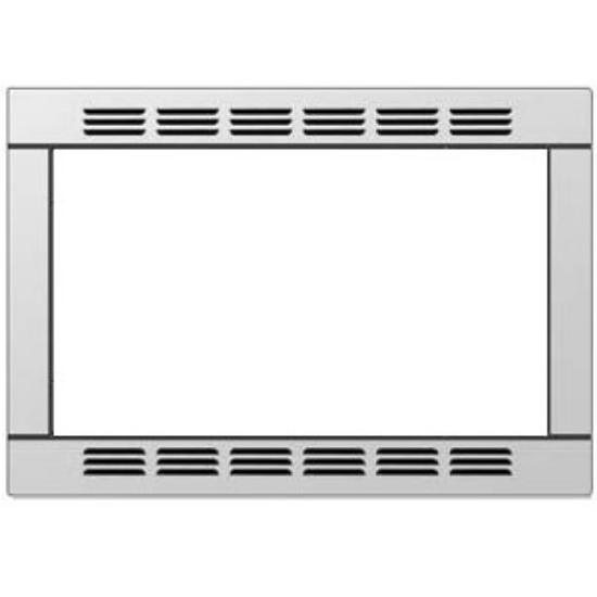 Picture of Contoure  20-1/2"W x 15"H Stainless Steel Microwave Oven Trim Kit RV-TRIM9S 19-9194                                          