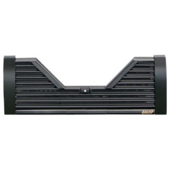 Picture of Custom Flow Tailgates Elite(TM) Lockable Steel V-Shaped Louvered Flo Thru Tailgate for 2003-2007 Dodge V-EL37 15-1158        