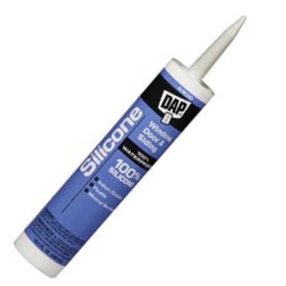 Picture of DAP  Almond 10.1 Oz Silicone Caulk 08649 69-0048                                                                             