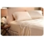 Picture of Denver Mattress  Ivory 300 TC 60" x 75" Short Queen Bed Sheet 343498 03-1058                                                 