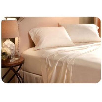 Picture of Denver Mattress  Ivory 35-48"W x 70-75"L 3-Quarter Bed Sheet 343531 03-1070                                                  