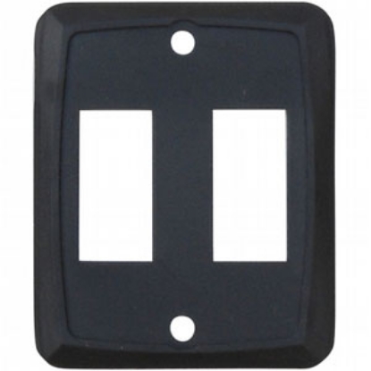 Picture of Diamond Group  3-Pack Black Double Opening Switch Plate Cover DG215PB 69-8865                                                