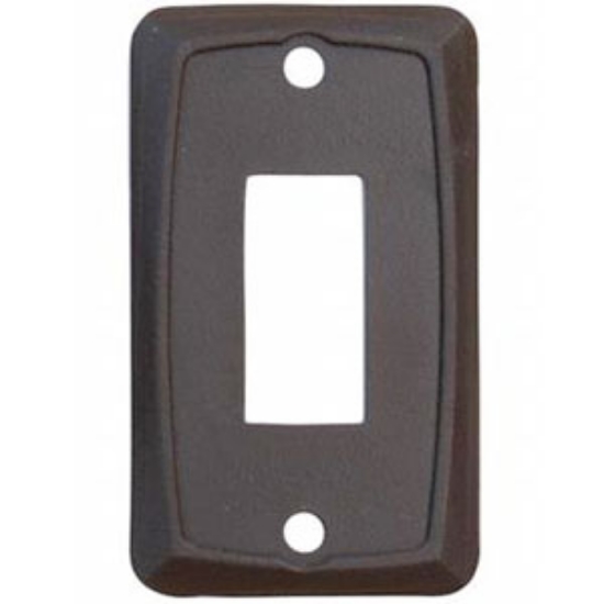 Picture of Diamond Group  3-Pack Brown Single Opening Switch Plate Cover DG118PB 69-8862                                                