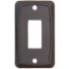 Picture of Diamond Group  3-Pack Brown Single Opening Switch Plate Cover DG118PB 69-8862                                                