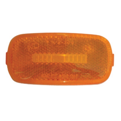 Picture of Diamond Group  Amber Side Marker Light Lens for Diamond Group 52711/52713 DG52716VP 18-2282                                  