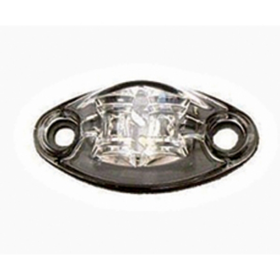 Picture of Diamond Group  Clear 2-5/8"L x 1-1/4"W x 3/4"D LED Side Marker Light DG52503VP 18-2230                                       