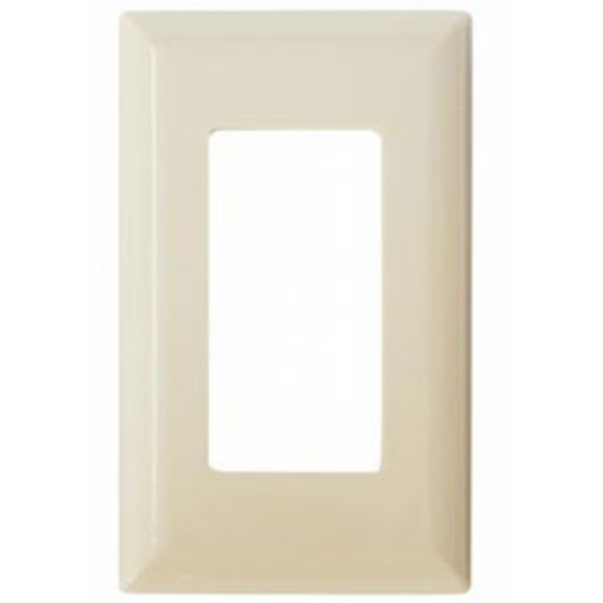 Picture of Diamond Group  Ivory Single Speed Decor Opening Switch Plate Cover DG52495VP 19-1365                                         