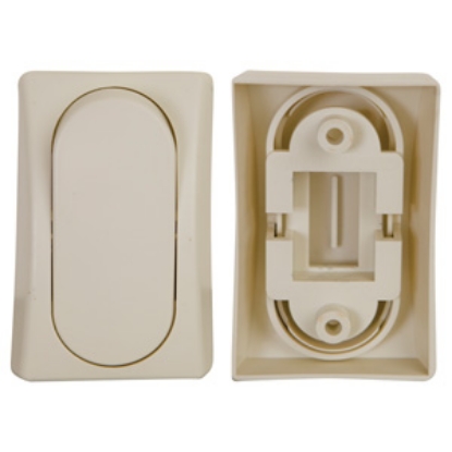 Picture of Diamond Group  White Single Opening Switch Plate Cover DG910PB 19-5037                                                       