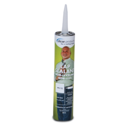 Picture of Dicor  Black 10.3 Oz Tube Non-Sag Roof Sealant 551LSB-1 13-3077                                                              