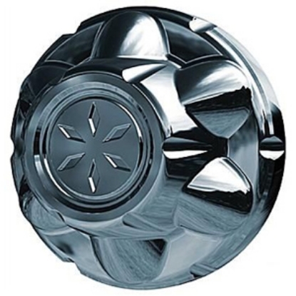 Picture of Dicor VersaLok Chrome 8 Lug 6-1/2" Versa-Lok ABS Hub Cover TAC865-CB 17-1043                                                 