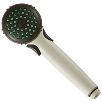 Picture of Dura Faucet  Bisque Parchment Handheld Shower Head w/Single Spray Setting DF-SA400-BQ 10-1329                                