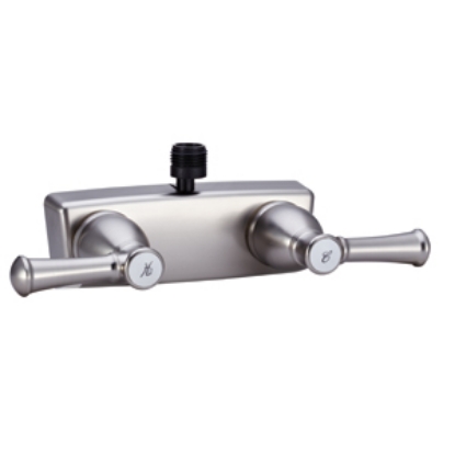 Picture of Dura Faucet Designer Series 4" Nickel Plated Plastic Shower Valve w/Designer Handles DF-SA100L-SN 10-1324                    