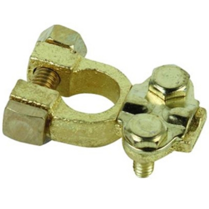 Picture of East Penn Deka 2-Pack Heavy Duty Universal Brass Battery Terminal 00512 19-0810                                              