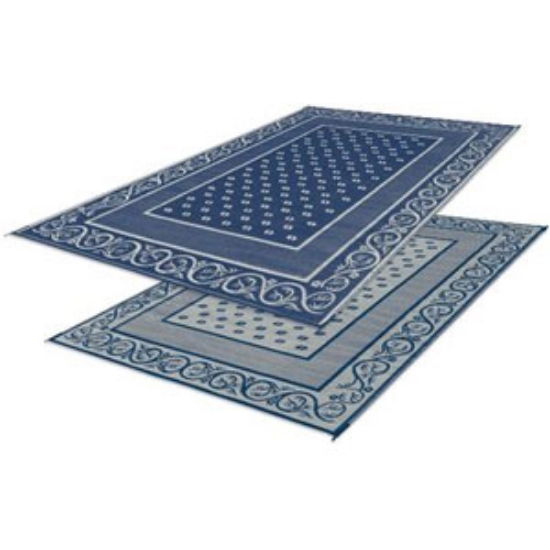 Picture of Faulkner  20' x 8' Blue Reversible Camping Mat 48704 01-0308                                                                 