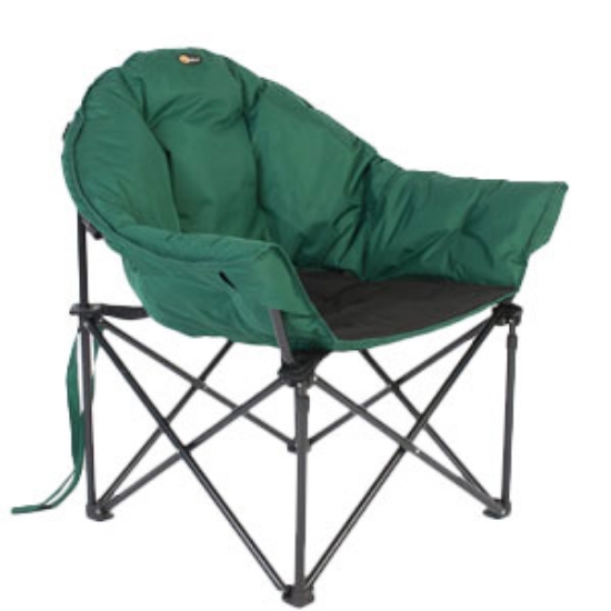 Picture of Faulkner  Green/Black Fodling Big Dog Bucket Chair w/ Bag 52286 03-2141                                                      