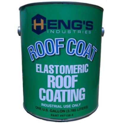 Picture of Heng's  1 Gal White Roof Coating 47128-4 13-0741                                                                             