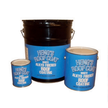 Picture of Heng's  1 Qt White Roof Coating For Metal And Fiberglass Roofs 45032 13-0754                                                 