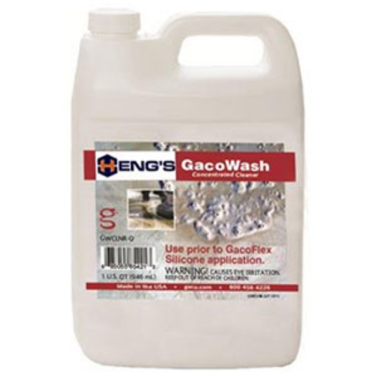 Picture of Heng's GacoWash 1 Qt Rubber Roof Cleaner HGWCLNR-Q 13-1884                                                                   