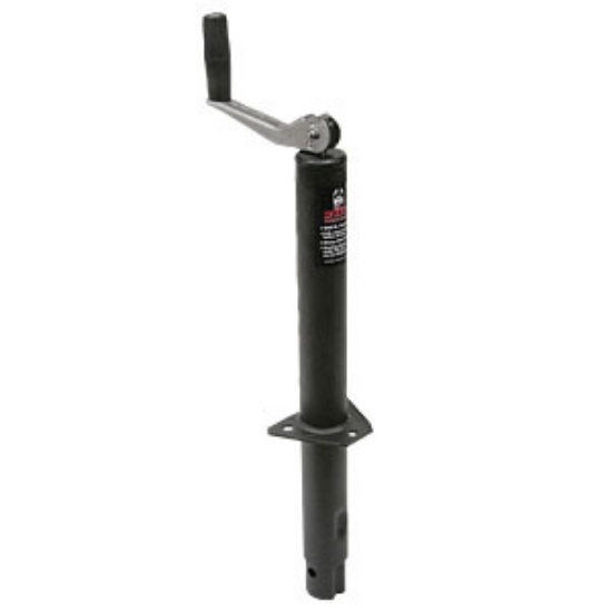 Picture of Husky Towing  Black 2000 Lb A-Frame Topwind Trailer Jack 30775 15-1585                                                       