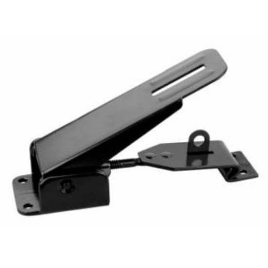 Picture of JR Products  Black Steel Fold Down Camper Entry Door Latch 11845 20-1437                                                     