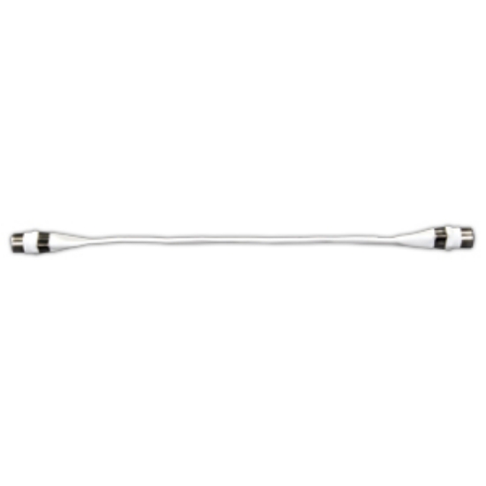 Picture of JR Products  White Flat Coaxial Cable 47435 24-0354                                                                          