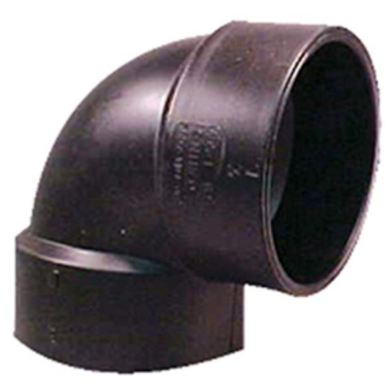 Picture of Lasalle Bristol  3" Slip ABS Plastic 90Deg Short Turn Waste Valve Fitting 632203 11-1061                                     