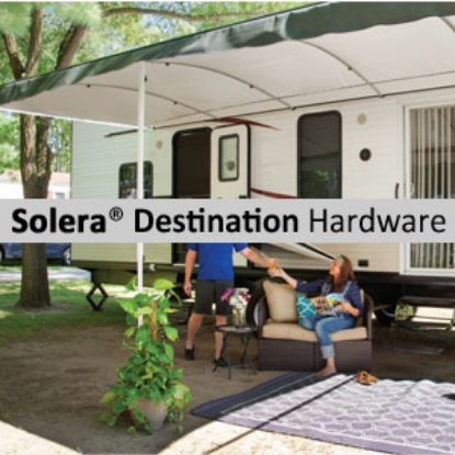 Picture of Lippert Solera Destination Black Adjustable Pitch Manual Awning Arm Set V000334719 90-2128                                   