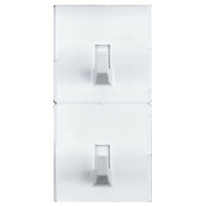 Picture of Magic Mounts Magic Mounts (R) 2-Pack White 2" x 2" Self-Adhesive Utility Hooks 3706 69-9349                                  