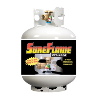 Picture of Manchester Tank SureFlame (R) 20# DOT Portable LP Tank w/Gauge & OPD Valve 10504TC.101 06-0325                               